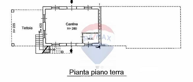 Pianta 2D - Independent house Località Pontegrosso, Salsomaggiore Terme - floor plans 1