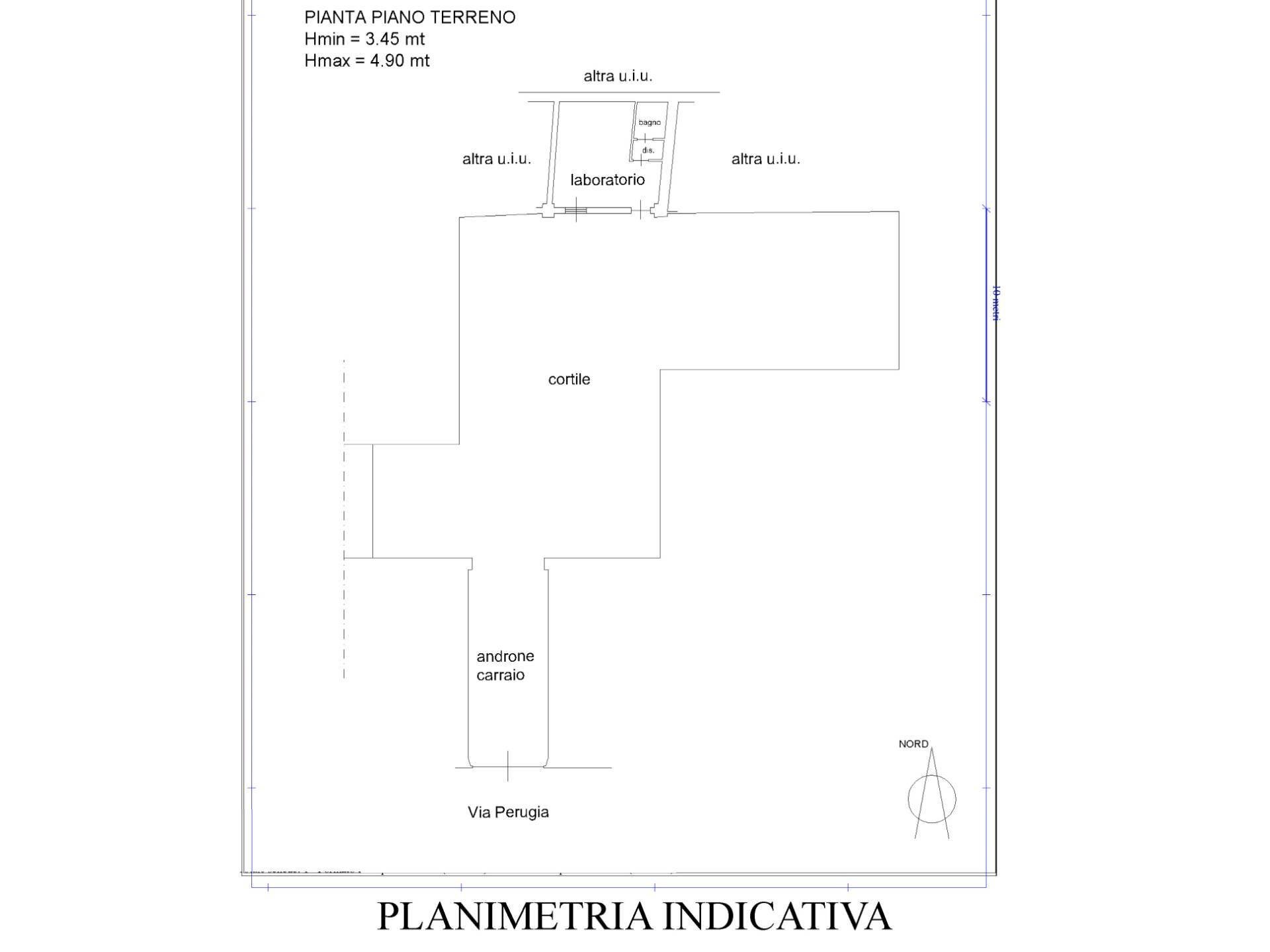 Foto 12 - Laboratorio Via Perugia, Torino - planimetria 1