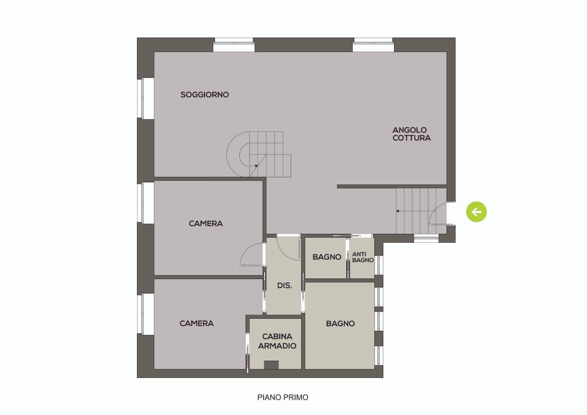 Foto 8 - Apartment Piazza Giambattista Bodoni, Torino - floor plans 1