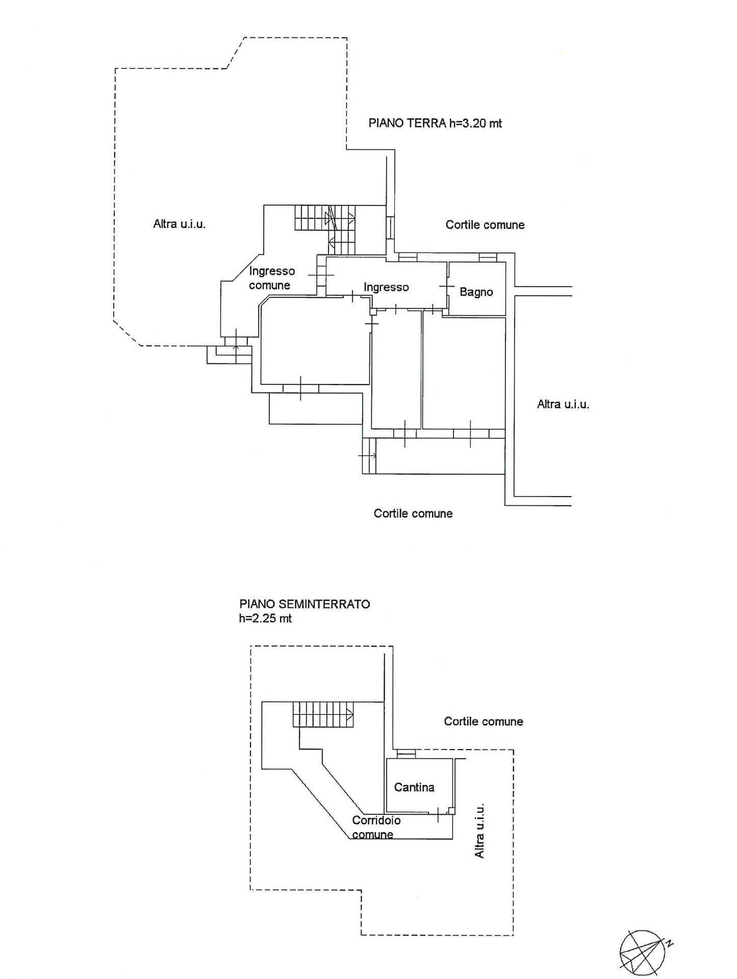 Foto 24 - Trilocale Via Torino
 
23, San Francesco al Campo - planimetria 1