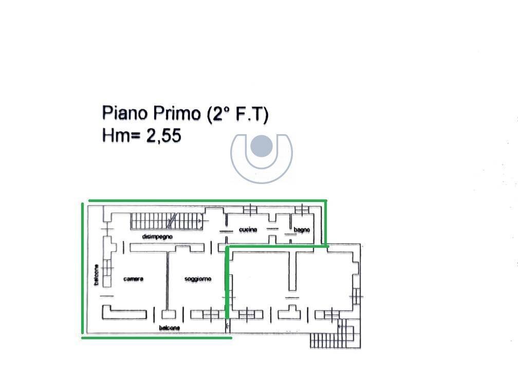 Foto 19 - Three-room apartment VIA VILLARGRANDE
 
77, Coazze - floor plans 1