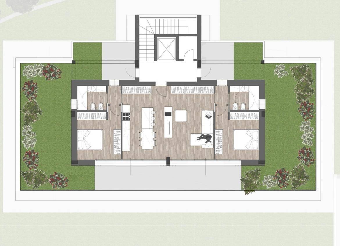 Foto 7 - Attic VIALE CARDUCCI, Sanremo - floor plans 1
