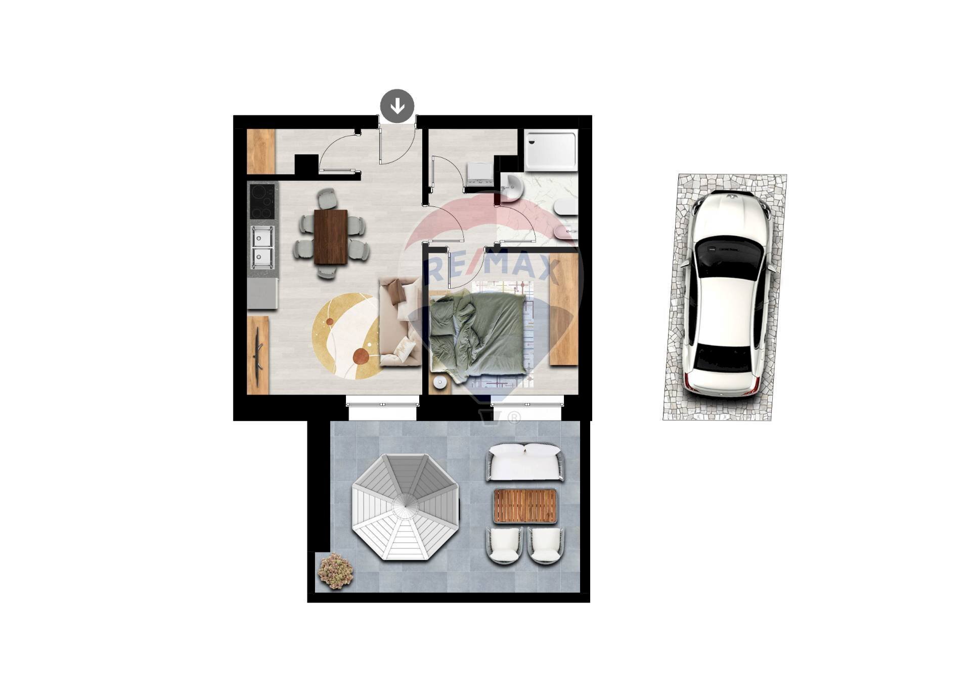 Pianta 2D - Bilocale Generale ardoino
 
205, Diano Marina - planimetria 1