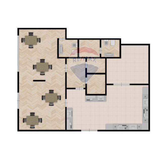 Pianta 2D - Locale Commerciale Via Giacomo Peroni
 
2, Roma - planimetria 1