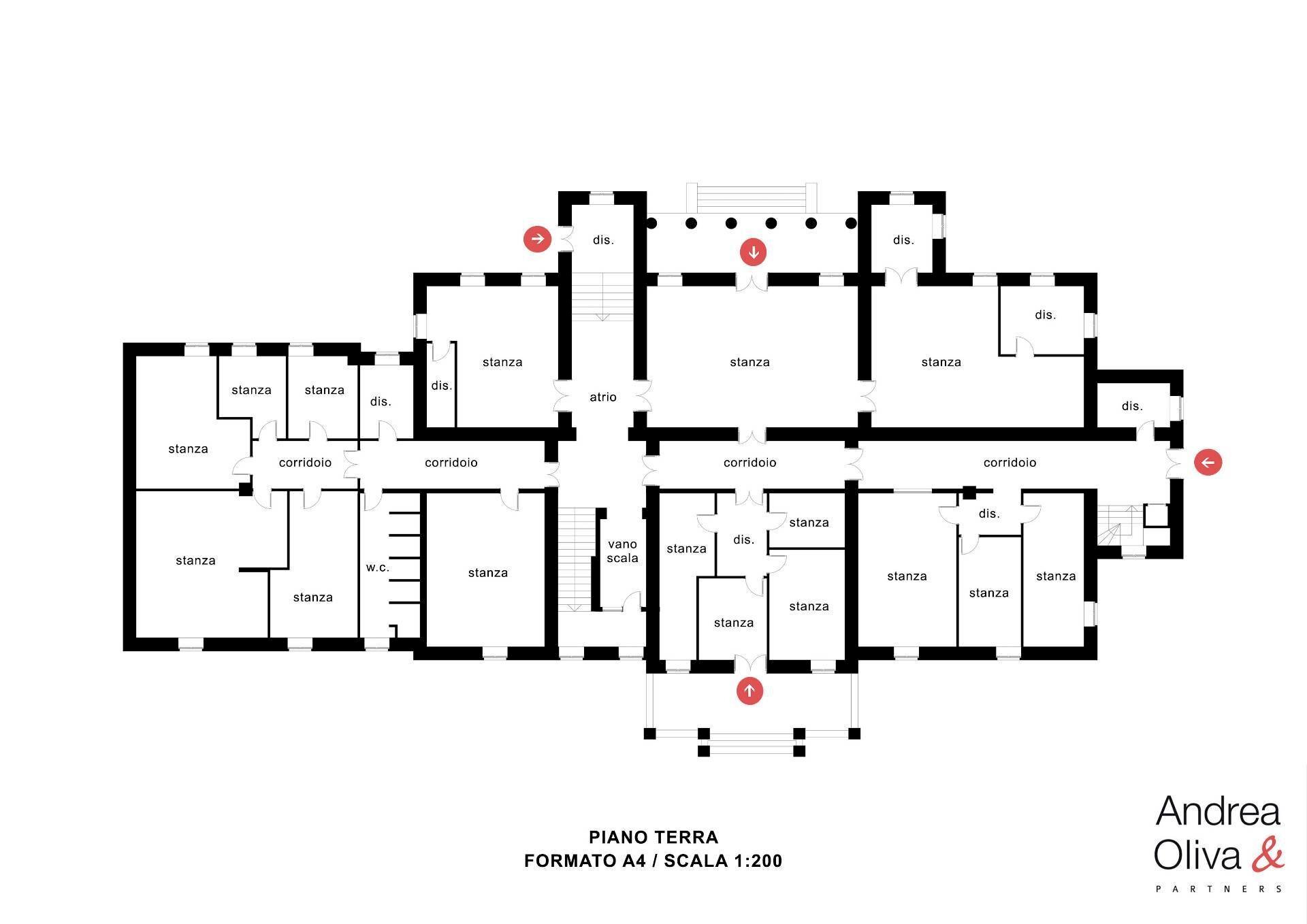 Foto 24 - Villa via del monte santo
 
15, Gorizia - floor plans 1