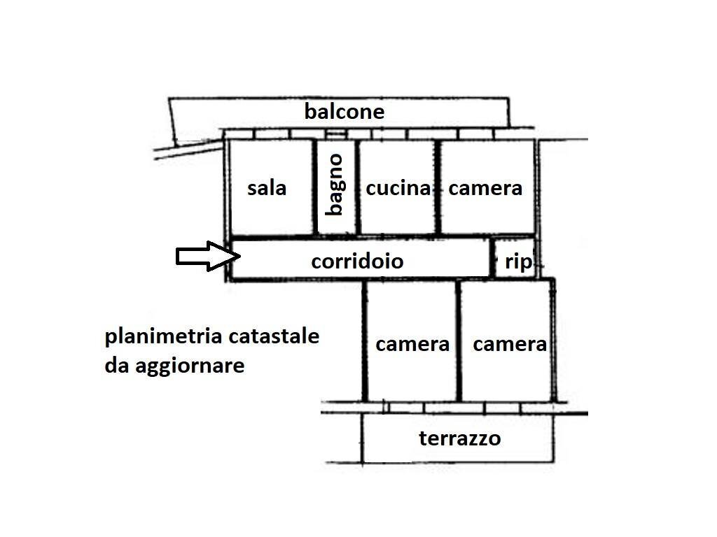 Foto 37 - Appartamento Via XXV Aprile
 
3, Albisola Superiore - planimetria 1