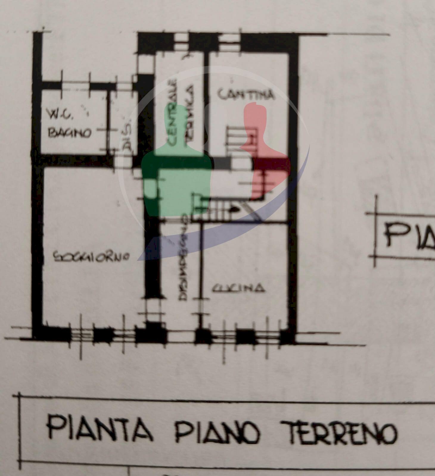 Foto 76 - Casa semi indipendente Via G. Marconi
 
28, Mottalciata - planimetria 1