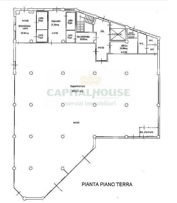 Foto 6 - Locale Commerciale VIA CA` TOGNI, San Clemente - planimetria 1