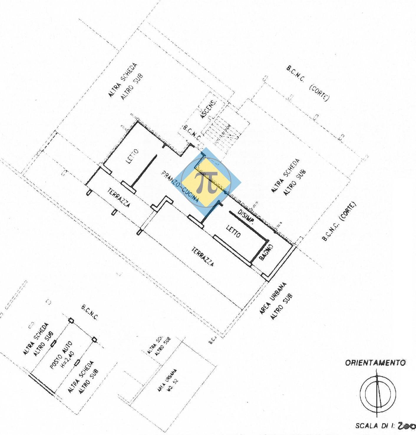 Foto 38 - Appartamento via degli Oleandri
 
9, Lignano Sabbiadoro - planimetria 1