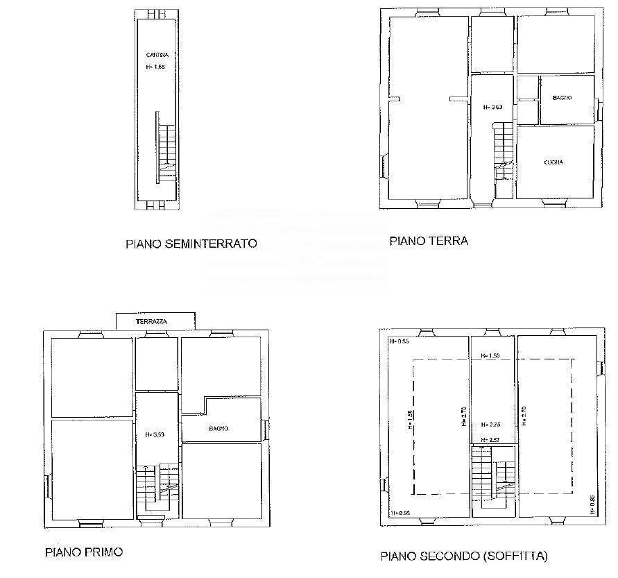 Foto 27 - Villa Via del Marginone, Capannori - planimetria 1