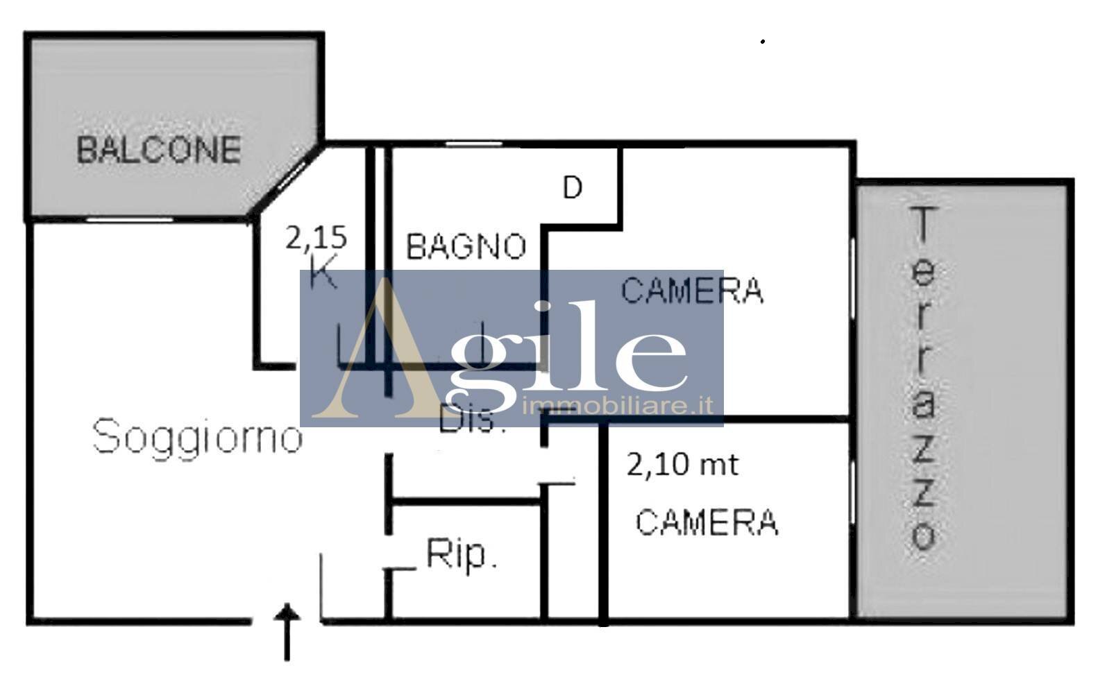 Foto 3 - Three-room apartment via mestre, Alba Adriatica - floor plans 1