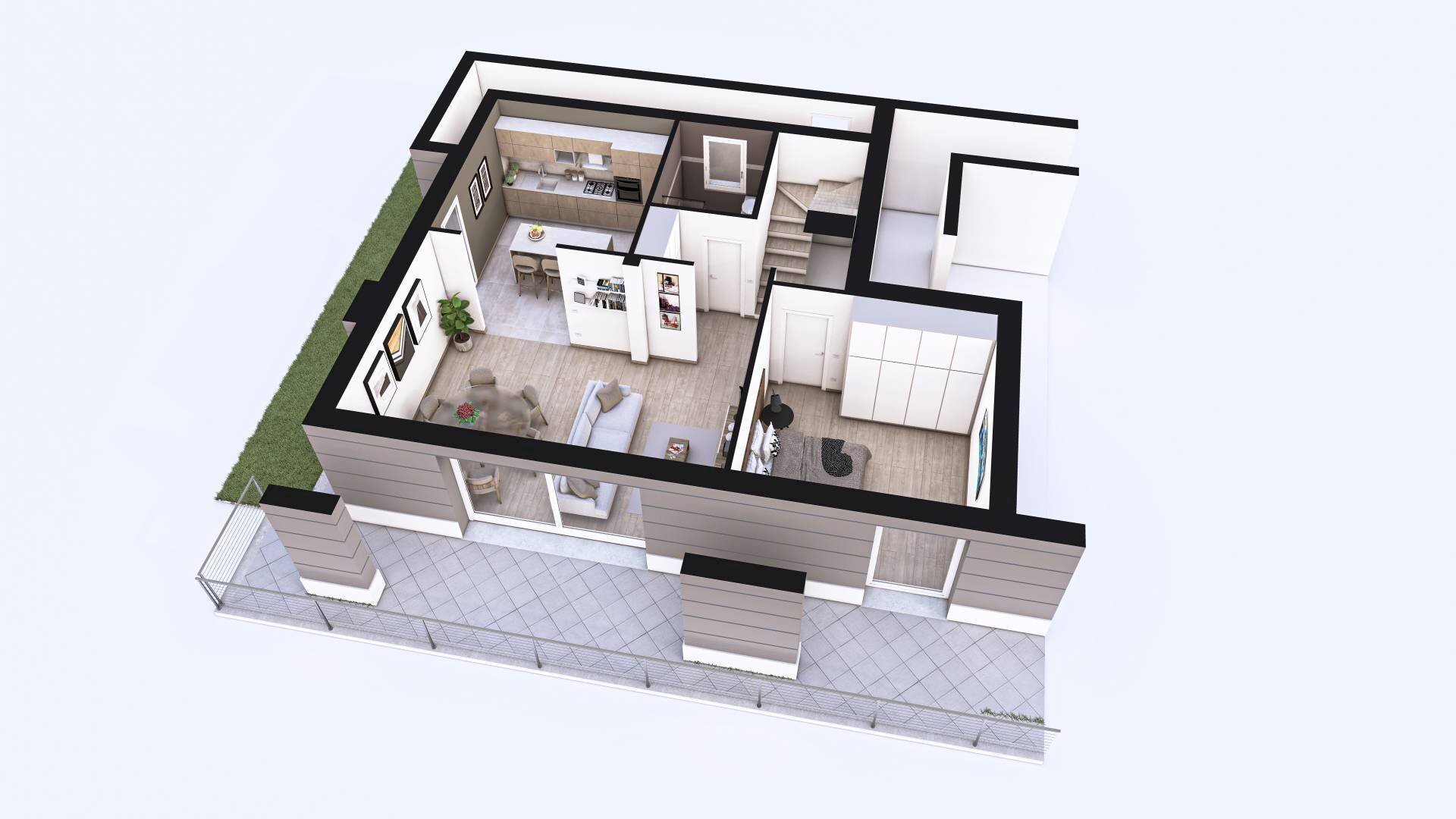 Foto 10 - Semi-detached house VIA AI POGGI, Lecco - floor plans 1