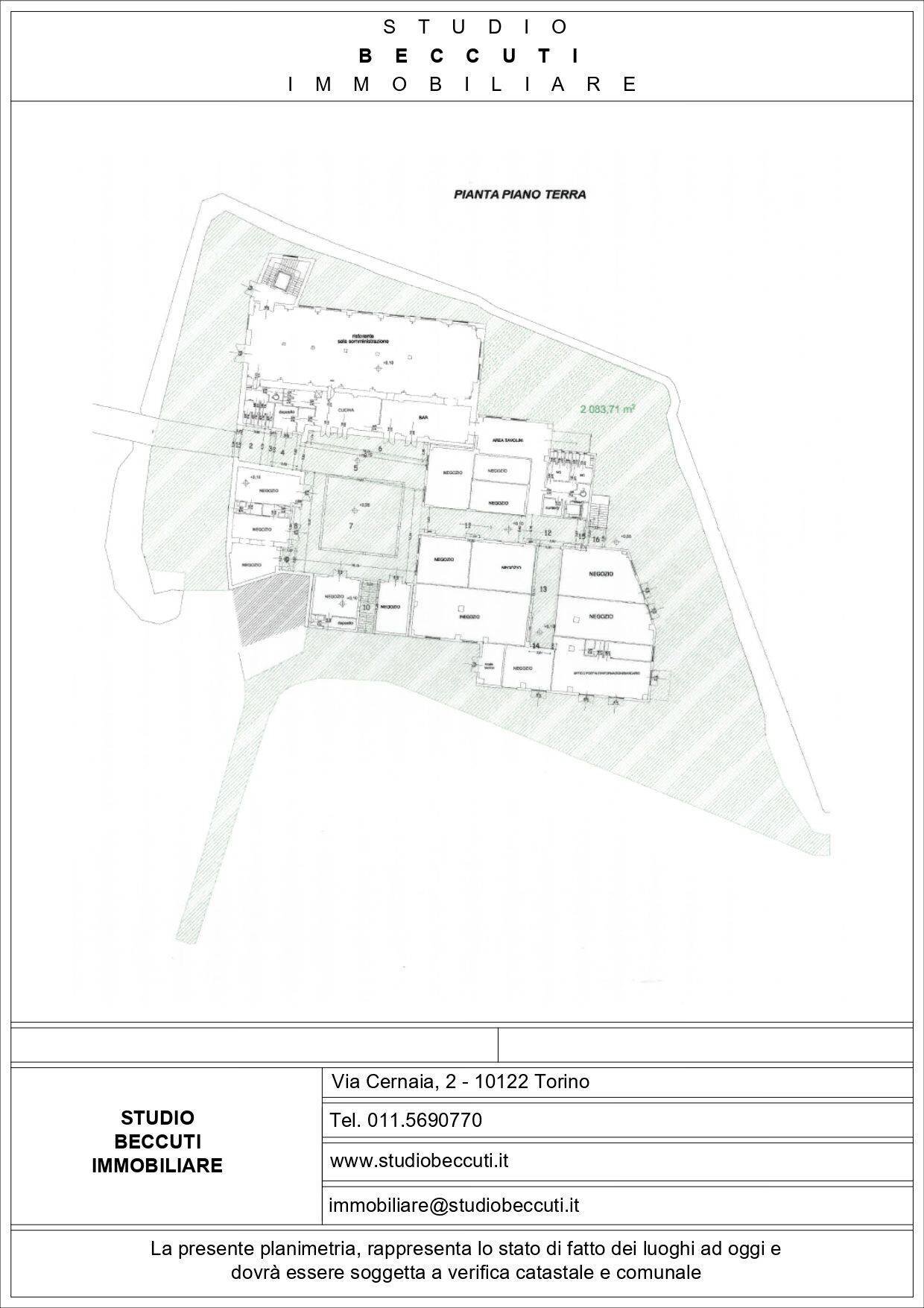 Foto 17 - Terreno edificabile Via Cesare Battista
 
28, Venaria Reale - planimetria 1