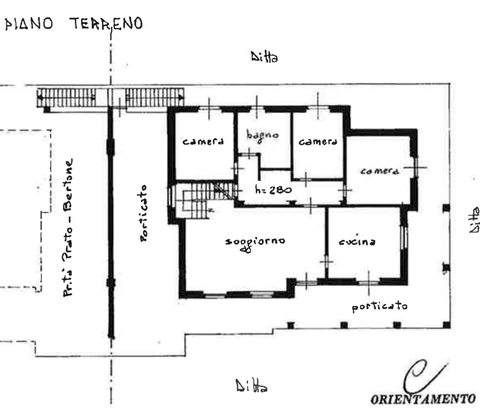 Foto 23 - Villa Strada del Gianoglio, Mondovì - floor plans 1