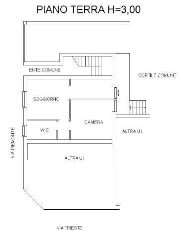 Foto 12 - Two-room apartment VIA PIEMONTE
 
2, Limbiate - floor plans 1