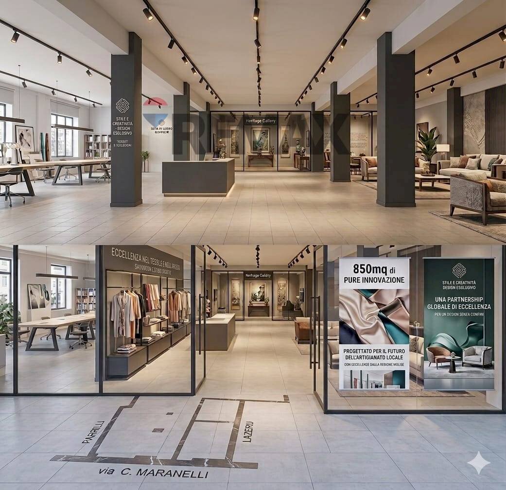 Edificio all\'aperto - Locale Commerciale via Maranelli
 
9/11, Campobasso - foto 1