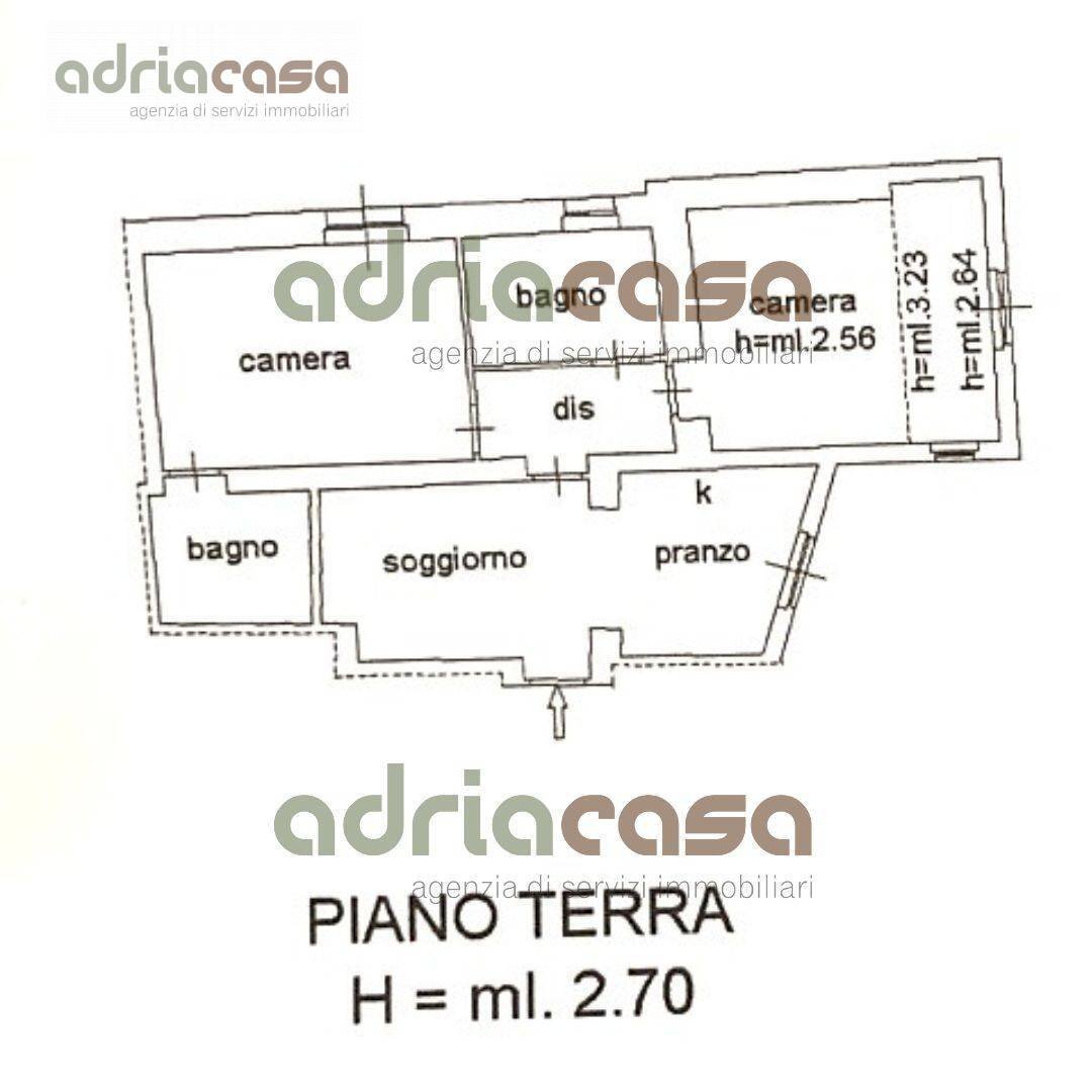 Foto 20 - Appartamento via vallugola, Gabicce Mare - planimetria 1