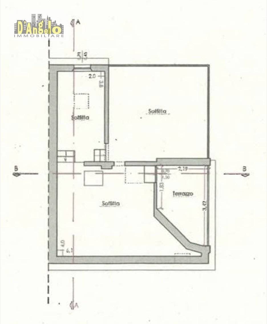 Foto 3 - Casa indipendente Borgo Cappuccini
 
46, Offida - planimetria 1