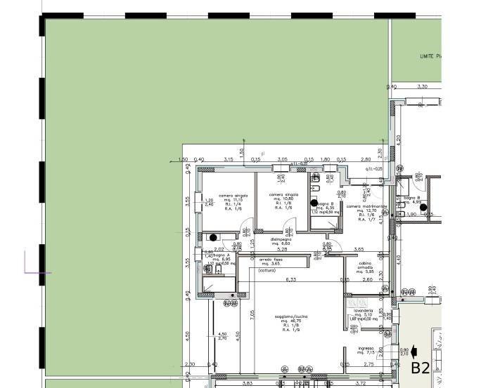 Foto 49 - Quadrilocale Via Don Bepo Vavassori, Valbrembo - planimetria 1