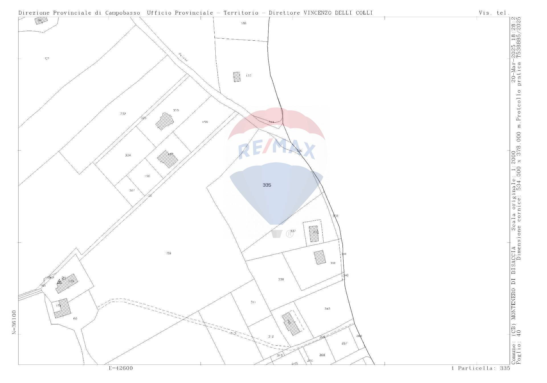 Foto 7 - Terreno edificabile Via sturzo
 
snc, Montenero di Bisaccia - planimetria 1
