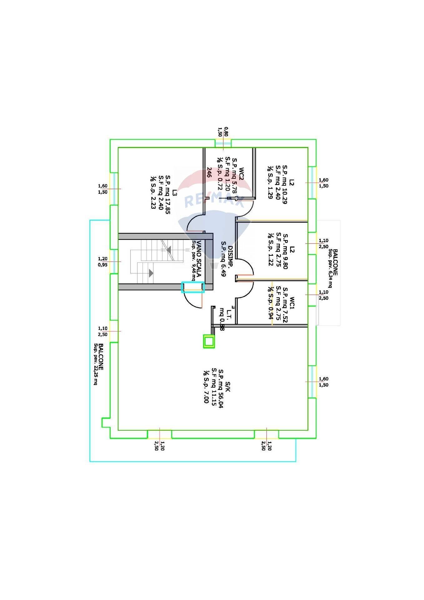 Foto 38 - Apartment Via Don Minzoni, Cupello - floor plans 1
