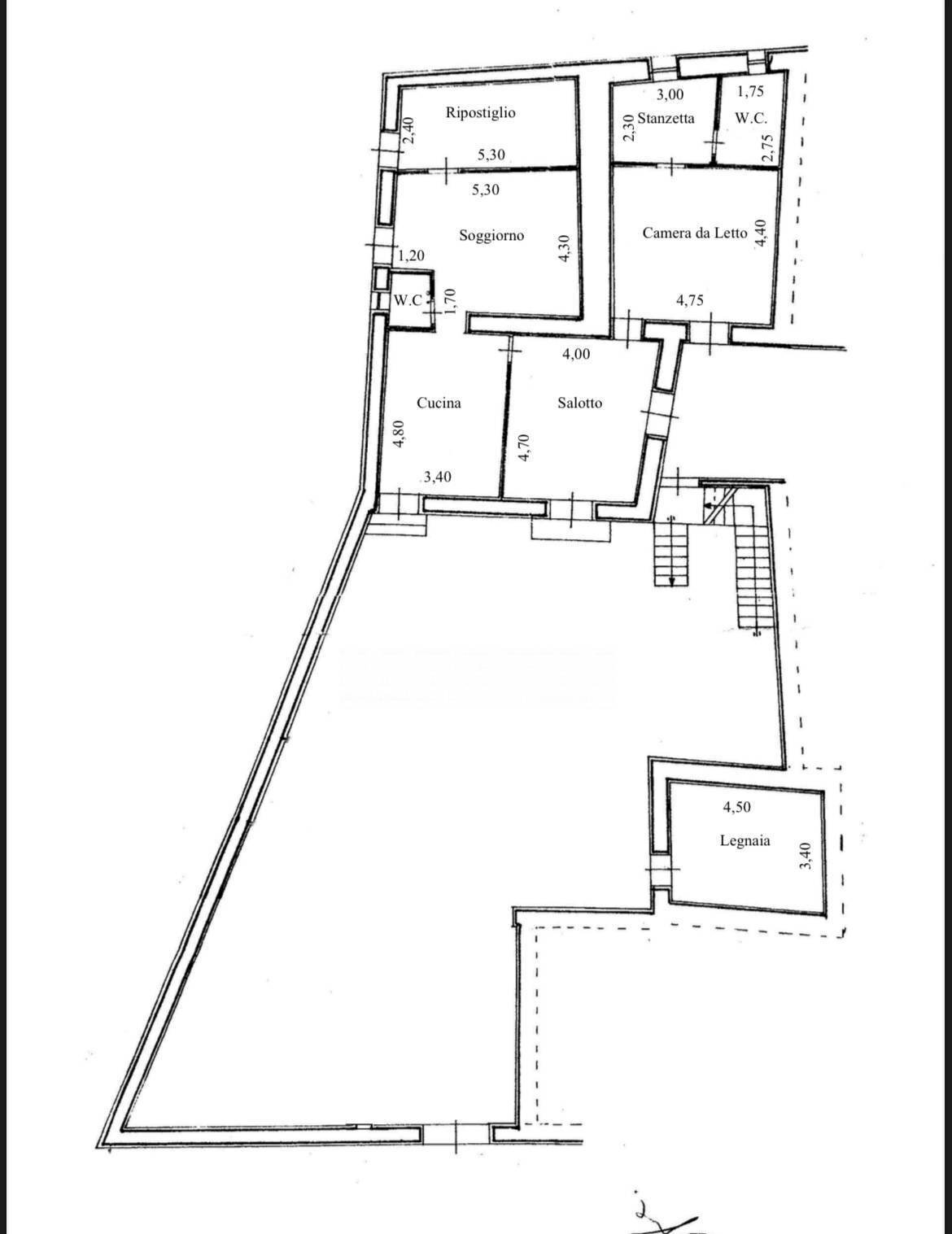 Foto 17 - Villa Via Roma, Aidone - planimetria 1