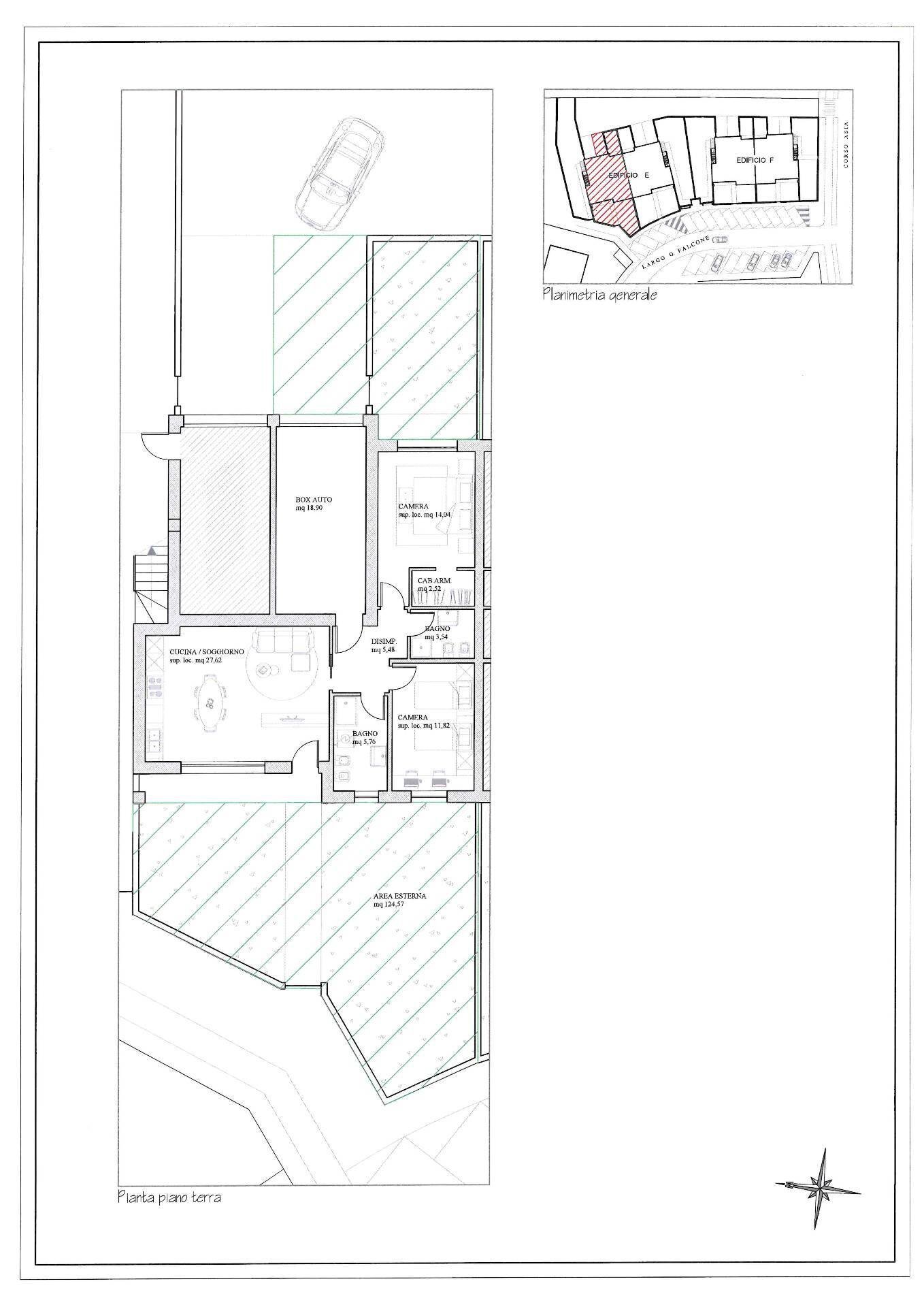 Foto 1 - Trilocale Largo Giovanni Falcone, Verdellino - foto 1