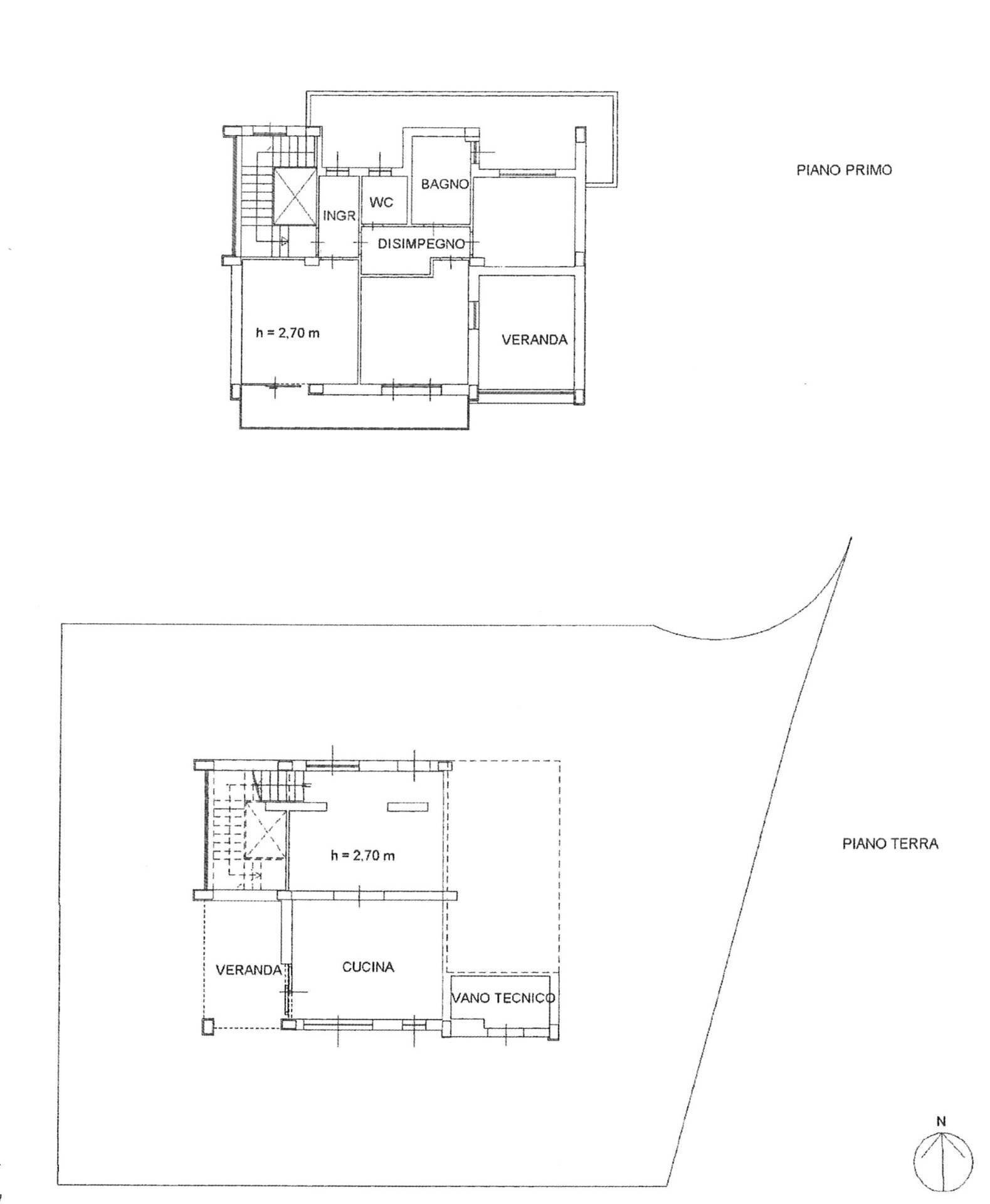 Foto 49 - Villa Via Mons. Alfio Inserra, Siracusa - planimetria 1