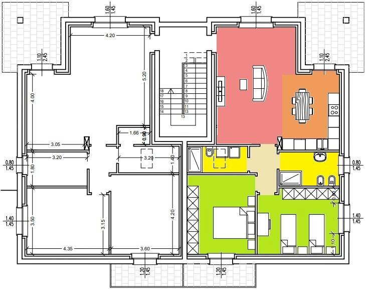 Foto 26 - Trilocale Via Guglielmo Marconi, Gossolengo - planimetria 1