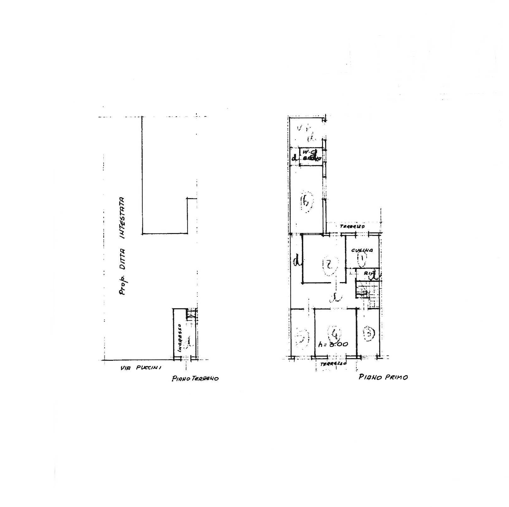 Foto 33 - Four-room apartment Via Giacomo Puccini, Viareggio - floor plans 1