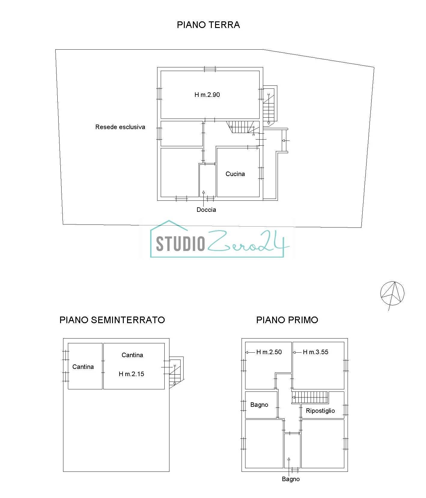 Foto 26 - Casa indipendente Via del Campo, Seravezza - planimetria 1