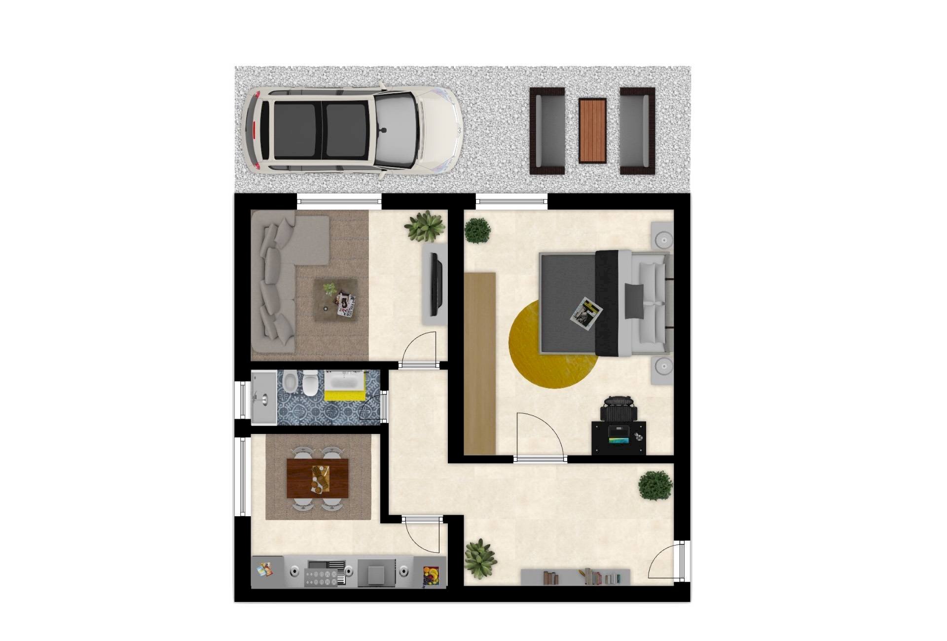 Foto 22 - Four-room apartment Via 24 maggio, Siena - floor plans 1