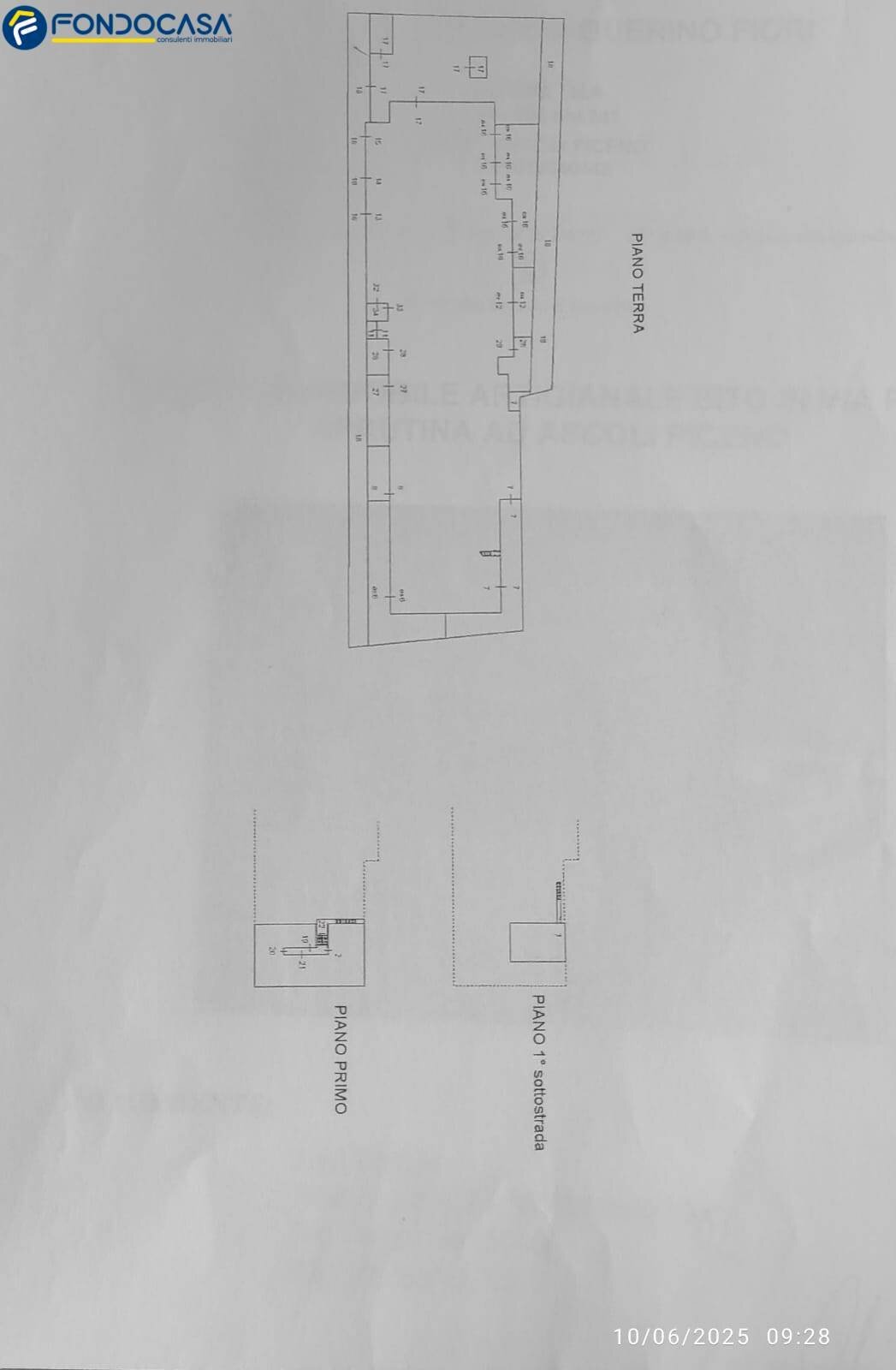 Foto 22 - Locale Commerciale Via Piceno Aprutina
 
33, Ascoli Piceno - planimetria 1