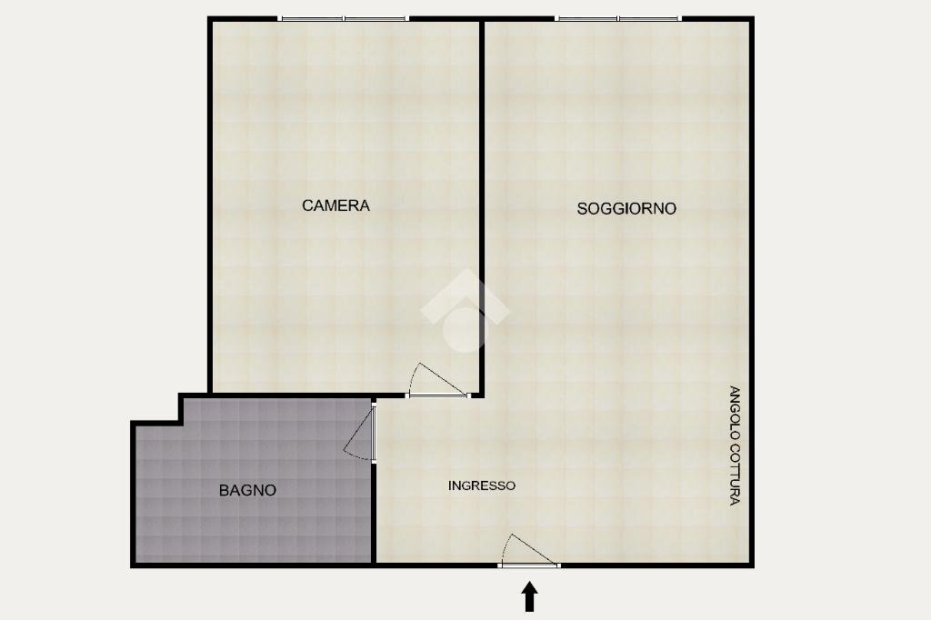 Two-room apartment Via Rossini, Albissola Marina - floor plans 1