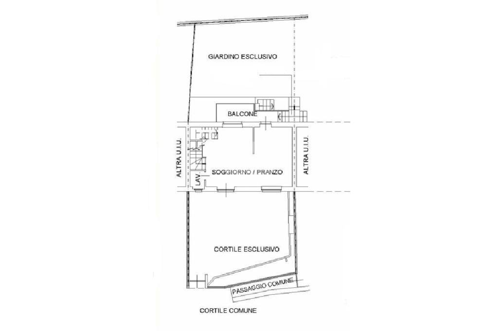 Casa semi indipendente Via Casale, San Mauro Torinese - planimetria 1