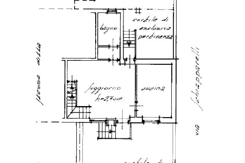 Terraced Villa Via Villafranca, Settimo Torinese - floor plans 1