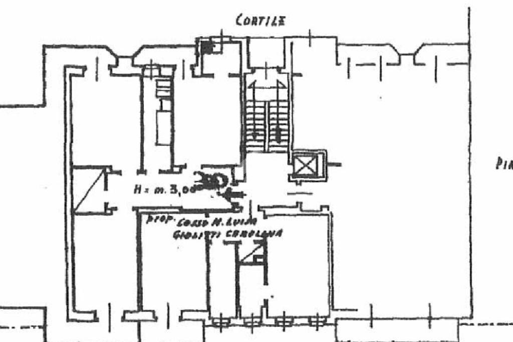 Trilocale Via bignone, Pinerolo - planimetria 1