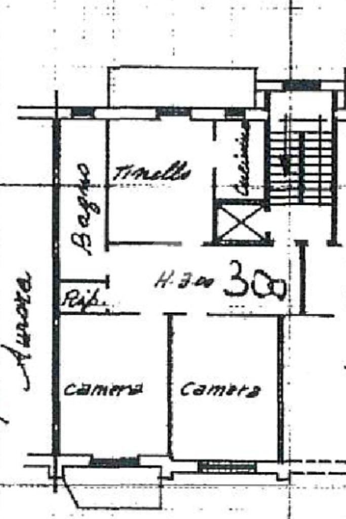 Trilocale Via Alfonso Lamarmora, Collegno - planimetria 1