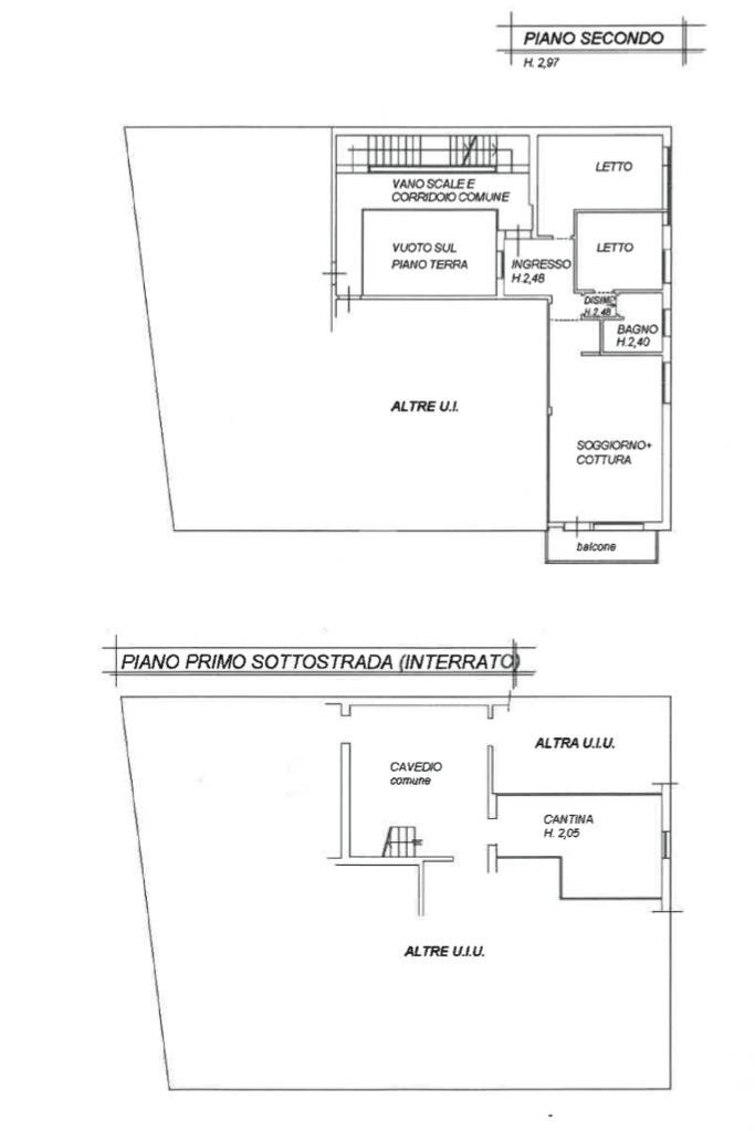 Trilocale Viale Fratelli Sintoni, Cesenatico - planimetria 1