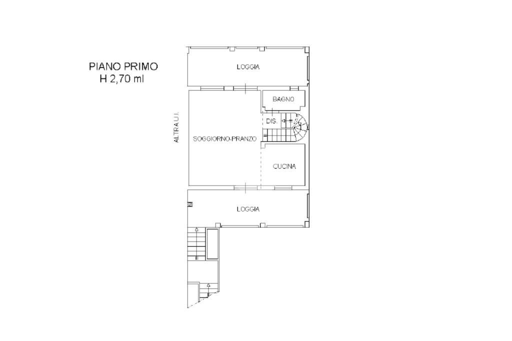 Appartamento Str. del Giarone, Torrile - planimetria 1