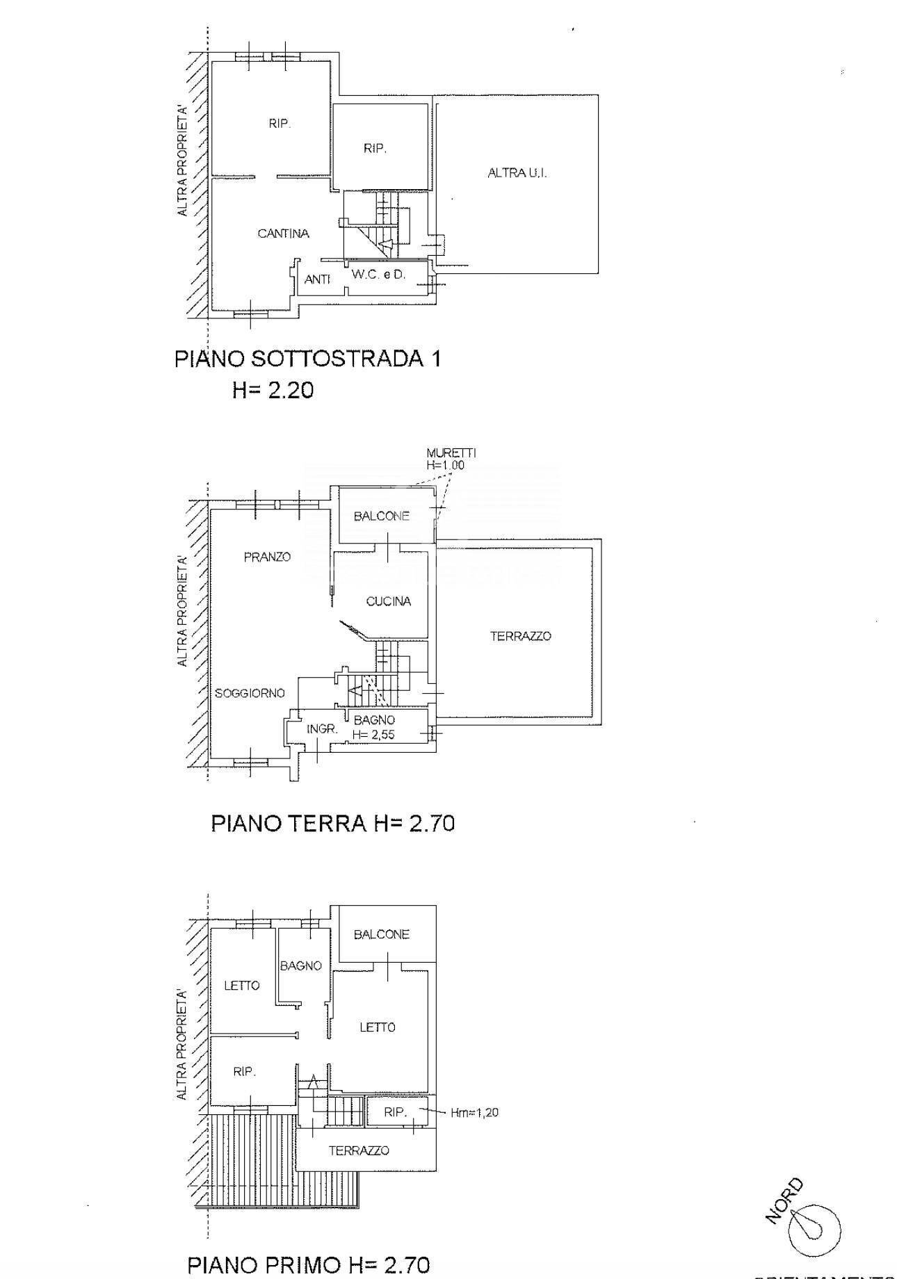Foto 47 - Casa semi indipendente Viale Tropea
 
13, Riccione - planimetria 1