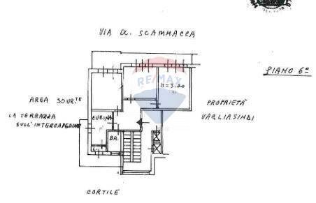 Pianta 2D - Four-room apartment Via Oliveto Scammacca
 
23, Catania - floor plans 1