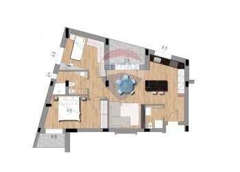 Pianta 2D - Quadrilocale Via Capannini
 
32, Serra de' Conti - foto 18