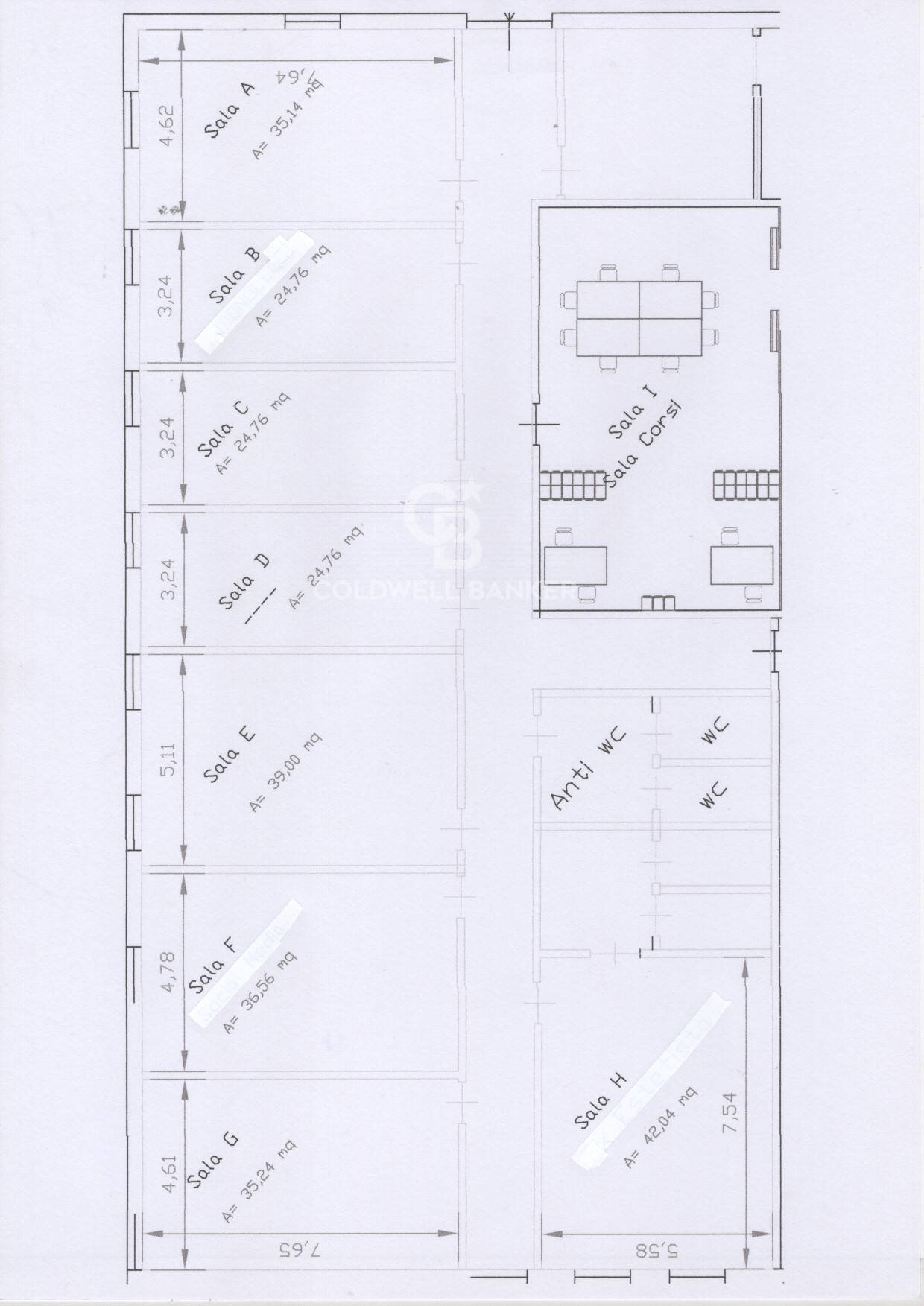Foto 22 - Ufficio Via Vittorio Sardella
 
12, Acireale - planimetria 1