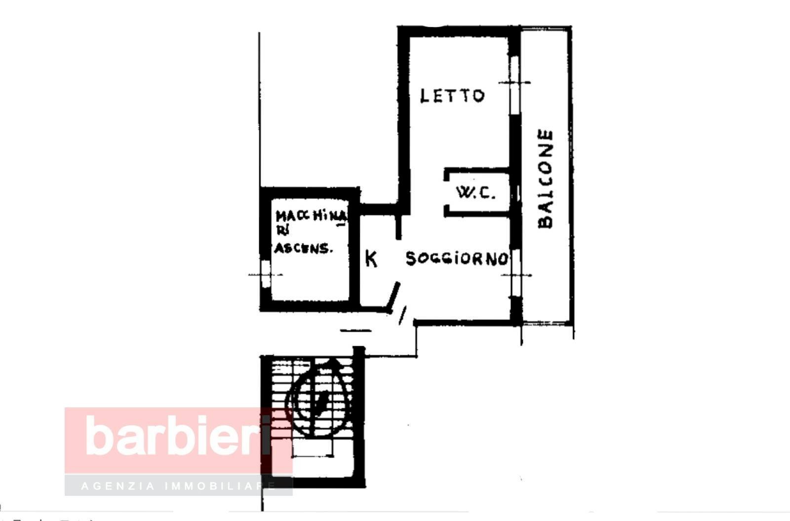 Foto 9 - Bilocale Via Bertinoro
 
21, Ravenna - planimetria 1