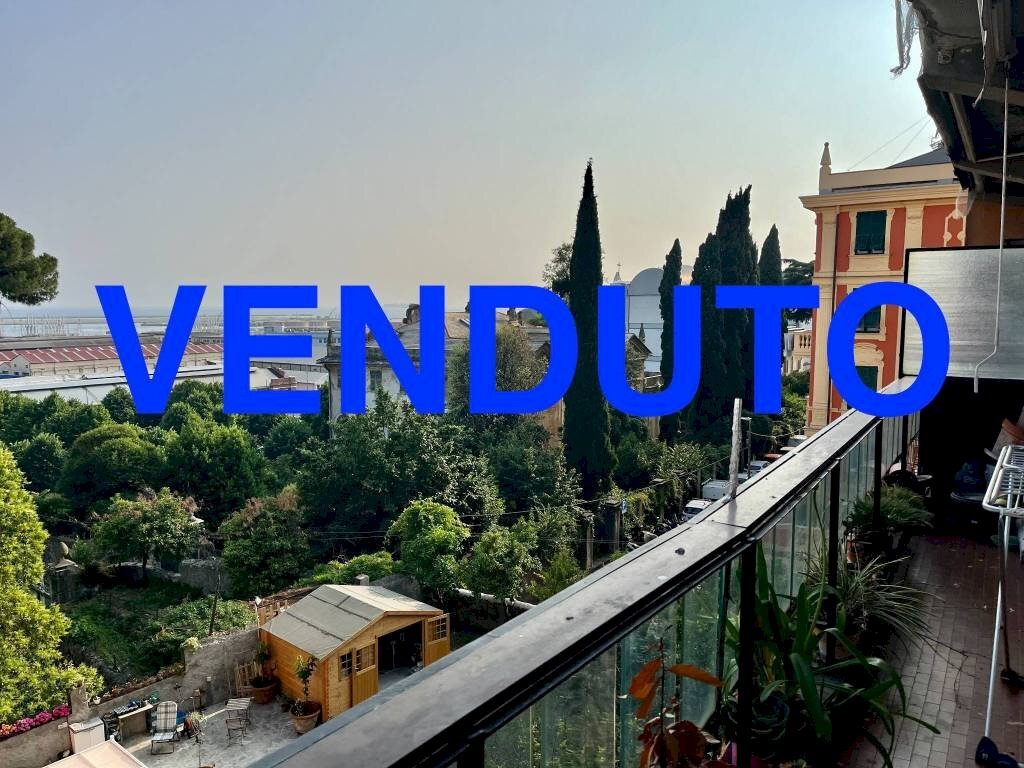 Vista - Three-room apartment via Sant'Alberto, 7, Genova (neighborhood Sestri Ponente) - photo 1