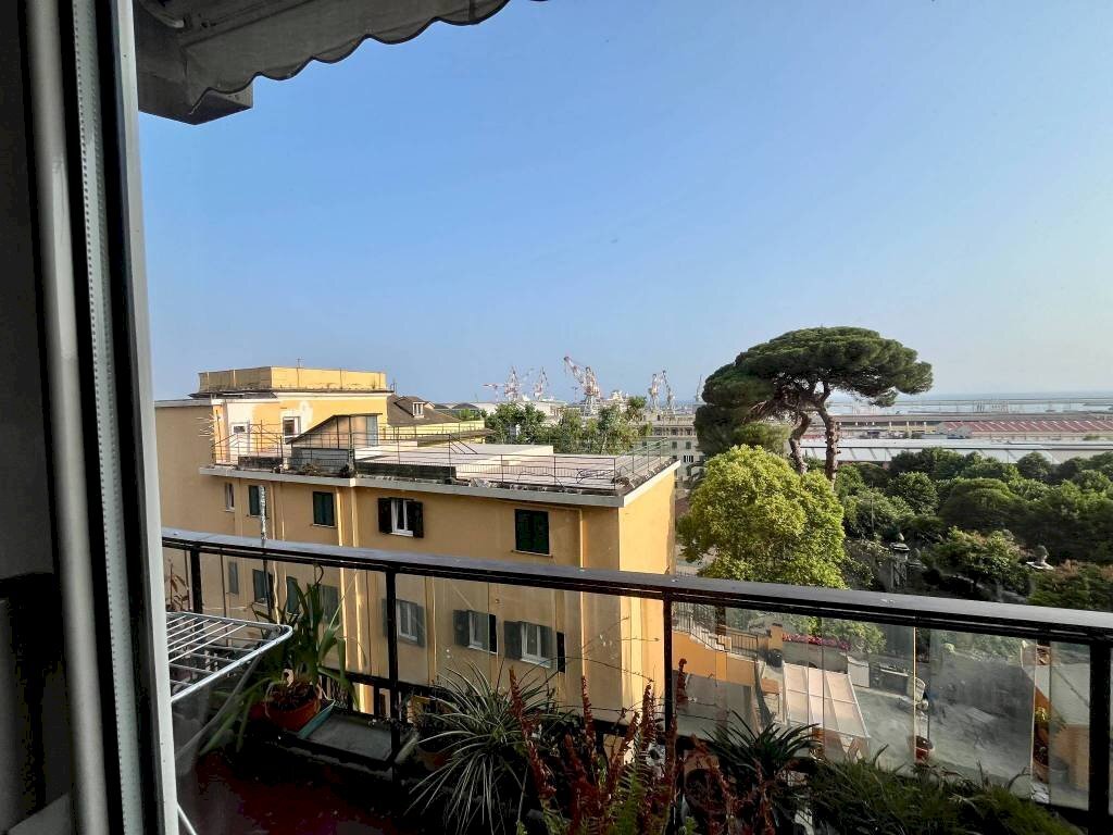 Vista - Three-room apartment via Sant'Alberto, 7, Genova (neighborhood Sestri Ponente) - photo 2