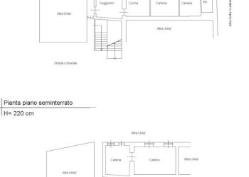 planimetria - Stabile - Palazzo Frazione San Giuseppe Tsèina, 36, Giaglione - foto 17