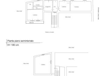 planimetria - Stabile - Palazzo Frazione San Giuseppe Tsèina, 36, Giaglione - foto 18
