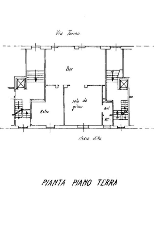 Bar Tavola Calda - Fredda via Torino, 271, Brandizzo - planimetria 1